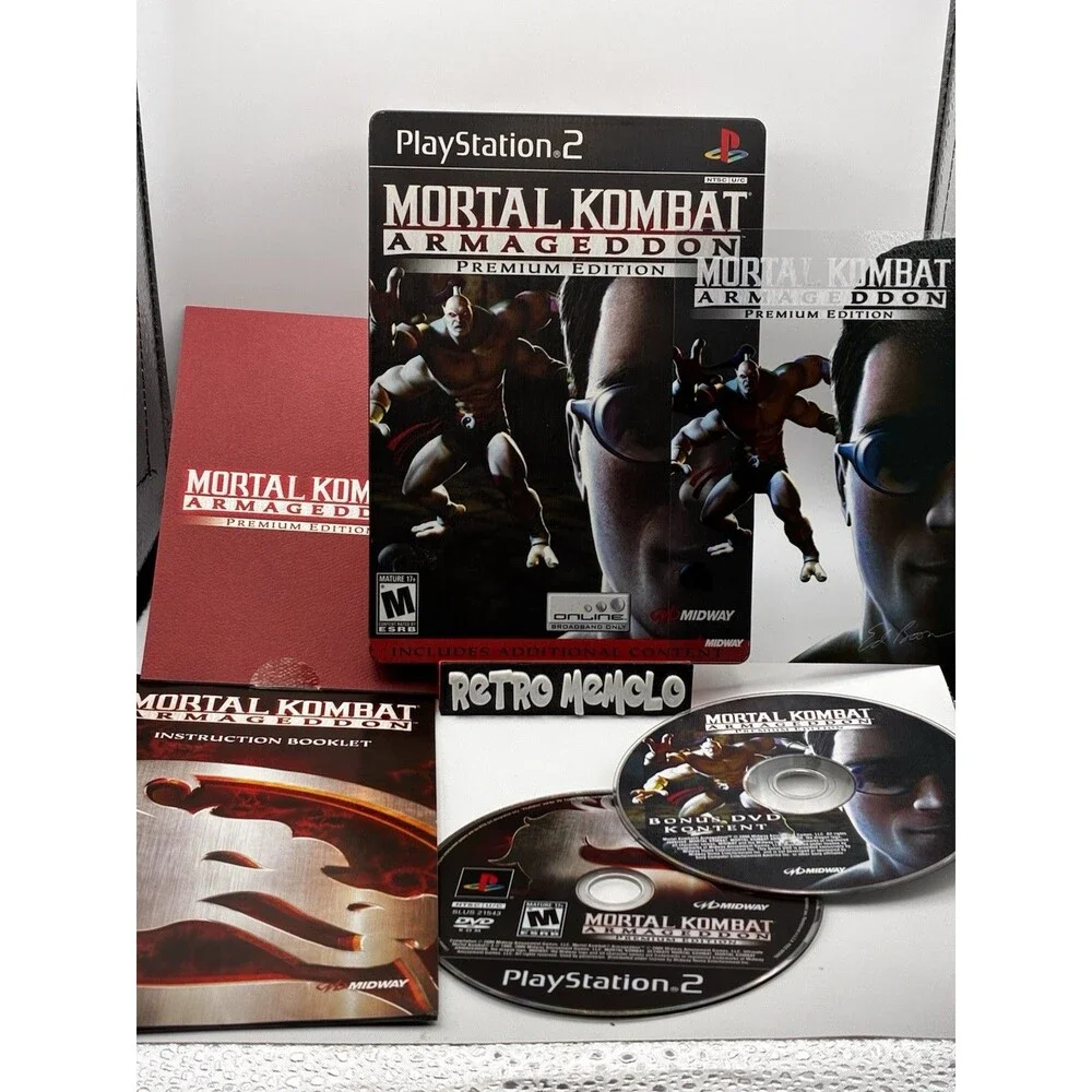 Mortal Kombat Armageddon Premium Edition (Sony PlayStation 2) PS2 Complete Cell